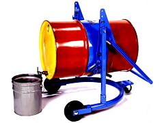 Morse 80A Mobile-Karrier, 55-Gallon Steel Drum, 800 Lb. Capacity