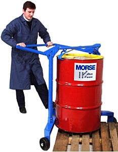 Morse 81 Drum Spotter / Palletizer, Palletize 55-Gallon Rimmed Drum, 6" Max Pallet Height, 800 Lb. Capacity