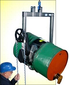 Morse 85G Drum-Karrier, 55-Gallon Steel Drum, 3-Piece Drum Holder, 800 Lb. Capacity, Includes Load Test Certificate