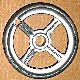 Morse 935-P Handwheel, 4" 305