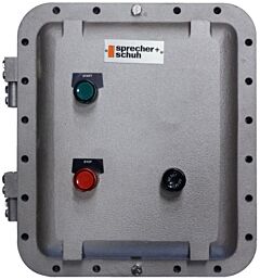 Morse Cp-456-E3-575 Control Package For 456-E3-575, Explosion-Proof 3-Phase 575V 60Hz. Variable Speed 5-20 Rpm. Start/Stop Buttons, Run/Jog Selector Switch.