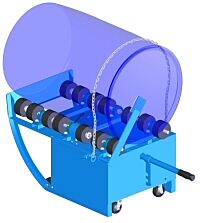 Morse Poly-201 Option To Roll Plastic Drum On 201 Series. Includes 6 Extra Wheels, End Stop, & Chain To Assist Tipping