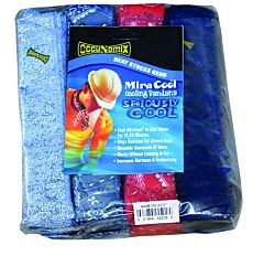 Occunomix 940B100-Asst Miracool Bandana/Bulk Pk., Cotton, Assorted Colors