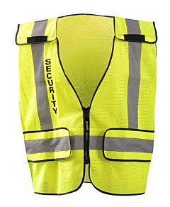 Occunomix Lux-Psse-Dor-R Vest, Public Safety Dor, Breakaway, Security, Yellow, Class 2, Size Medium/X-Large