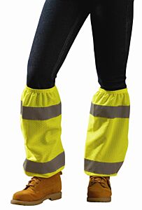 Occunomix Lux-Sg-Y Value Leg Gaiter W/Reflective/Pr, Mesh, Yellow