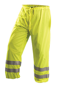 Occunomix Lux-Tem-Y2/4X Pants, Mesh, Yellow, Class E, Size 2/4X