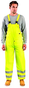 Occunomix Lux-Trbib-Y5X Breathable Bib Pants, Solid, Yellow, Class E, Size 5X-Large