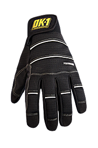 Occunomix Ok-Ccg300-B-14 Perf Gloves Black Coolcore, Black, Size L