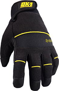 Occunomix Ok-Ig200-B-12 Gloves, 50% Infrared Fleece Lined Winter, Small, Black, Size Small