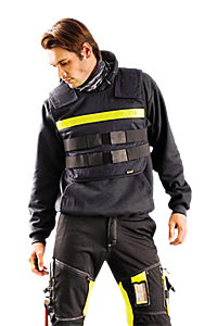 Occunomix Pc1 Pccs Phase 1 Fr Vest W/Cooling, Navy