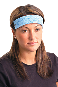 Occunomix Sbr25 Regular Sweatband, 25 Pc/Pack, Blue