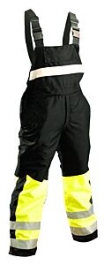 Occunomix Sp-Bib-By4X Cold Weather Bib Pants, Waterproof/Breathable, Yellow, Class E, Size 4X-Large