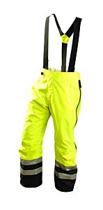 Occunomix Sp-Brp-Yxl Breathable Rain Pants, Yellow, Class E, Size X-Large