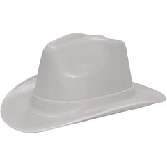 Occunomix Vcb100-11 Cowboy Hard Hat W/6 Pt Squeeze Lock Suspension, Gray