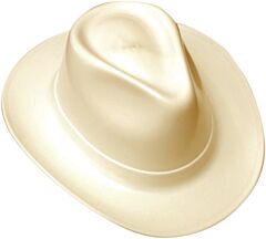 Occunomix Vcb100-15 Cowboy Hard Hat W/6 Pt Squeeze Lock Suspension, Tan