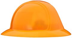 Occunomix Vf200-Hvo Full Brim Hard Hat W/6 Pt Ratchet Suspension, Hi Viz Orange