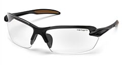 Pyramex Chb310D Spokane Safety Glasses, Black Frame, Clear Lens