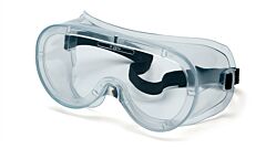 Pyramex G200T Goggles, Clear Frame And Clear H2X Anti-Fog Lens, Ventless