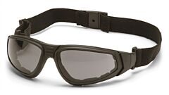 Pyramex Gb4020St Xsg Safety Glasses, Black Frame, Gray Anti-Fog Lens