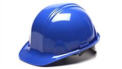 Pyramex Hp14060 Hard Hat 4 Point Snap Lock Suspension, Blue