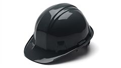 Pyramex Hp14111 Hard Hat 4 Point Ratchet Suspension, Black