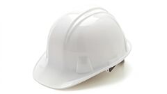 Pyramex Hp16010 Hard Hat 6 Point Snap Lock Suspension, White