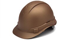 Pyramex Hp44118 Ridgeline Hard Hat 4 Point Ratchet Suspension, Copper Pattern