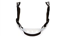 Pyramex Hpcstrap Black Elastic Strap With Chin Cup, 1 Each