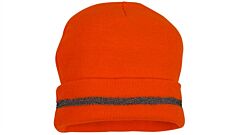 Pyramex Rh120 Knit Cap With Reflective Orange, 1 Each
