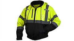Pyramex Rj3110X5 Rj31 Series, Hi-Vis Lime Bomber Jacket - Size 5X Large, 1 Each