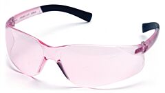 Pyramex S2517Sn Mini Ztek Safety Glasses, Pink Frame, Pink Lens