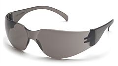 Pyramex S4120S Intruder Safety Glasses, Gray Frame, Gray-Hardcoated Lens