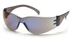 Pyramex S4175S Intruder Safety Glasses, Blue Mirror Frame, Blue Mirror-Hardcoated Lens