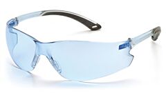 Pyramex S5860S Itek Safety Glasses, Infinity Blue Frame, Infinity Blue Lens