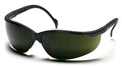 Pyramex Sb1850Sf Venture Ii Safety Glasses, Black Frame, 5.0 Ir Filter Lens