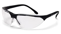Pyramex Sb2810S Rendezvous Safety Glasses, Black Frame, Clear Lens