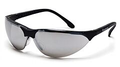 Pyramex Sb2870S Rendezvous Safety Glasses, Black Frame, Silver Mirror Lens