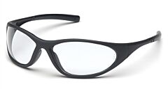 Pyramex Sb3310E Zone Ii Safety Glasses, Matte Black Frame, Clear Lens