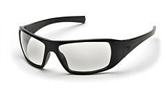 Pyramex Sb5610Dt Goliath Safety Glasses, Black Frame, Clear Anti-Fog Lens