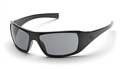 Pyramex Sb5620D Goliath Safety Glasses, Black Frame, Gray Lens