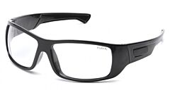 Pyramex Sb8510Dt Furix Safety Glasses, Black Frame, Clear Anti-Fog Lens