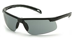 Pyramex Sb8620D Ever-Lite Safety Glasses, Black Frame, Gray Lens