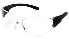 Pyramex Sb9510S Trulock Safety Glasses, Black Frame, Clear Lens