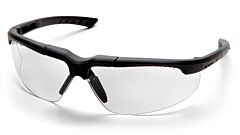 Pyramex Sch4810Dt Reatta Safety Glasses, Charcoal Frame, Clear Anti-Fog Lens