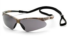 Pyramex Scm6320Stp Pmxtreme Safety Glasses, Camo Frame, Gray Anti-Fog With Cord Lens