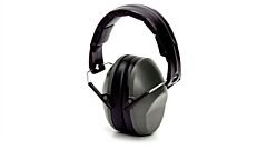 Pyramex Vgpm9010C Earmuff, Gray - Nrr 24 Db Low Profile Hearing Protector - Vg Clamshell, 1 Each