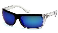 Pyramex Vgsc965T Vallejo, Clear Frame/Ice Blue Anti-Fog Lens, 1 Each