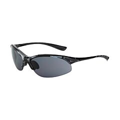 Radians 1541 Safety Glasses, Cobra, Smoke Lens, Crystal Black Frame