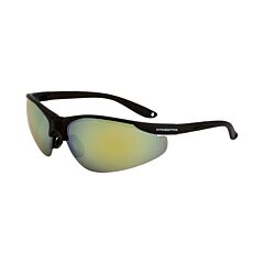 Radians 17312 Safety Glasses, Brigade - Matte Black / Gold Mirror, 1 Pair