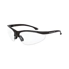 Radians 1734 Safety Glasses, Brigade, Matte Black, Clear